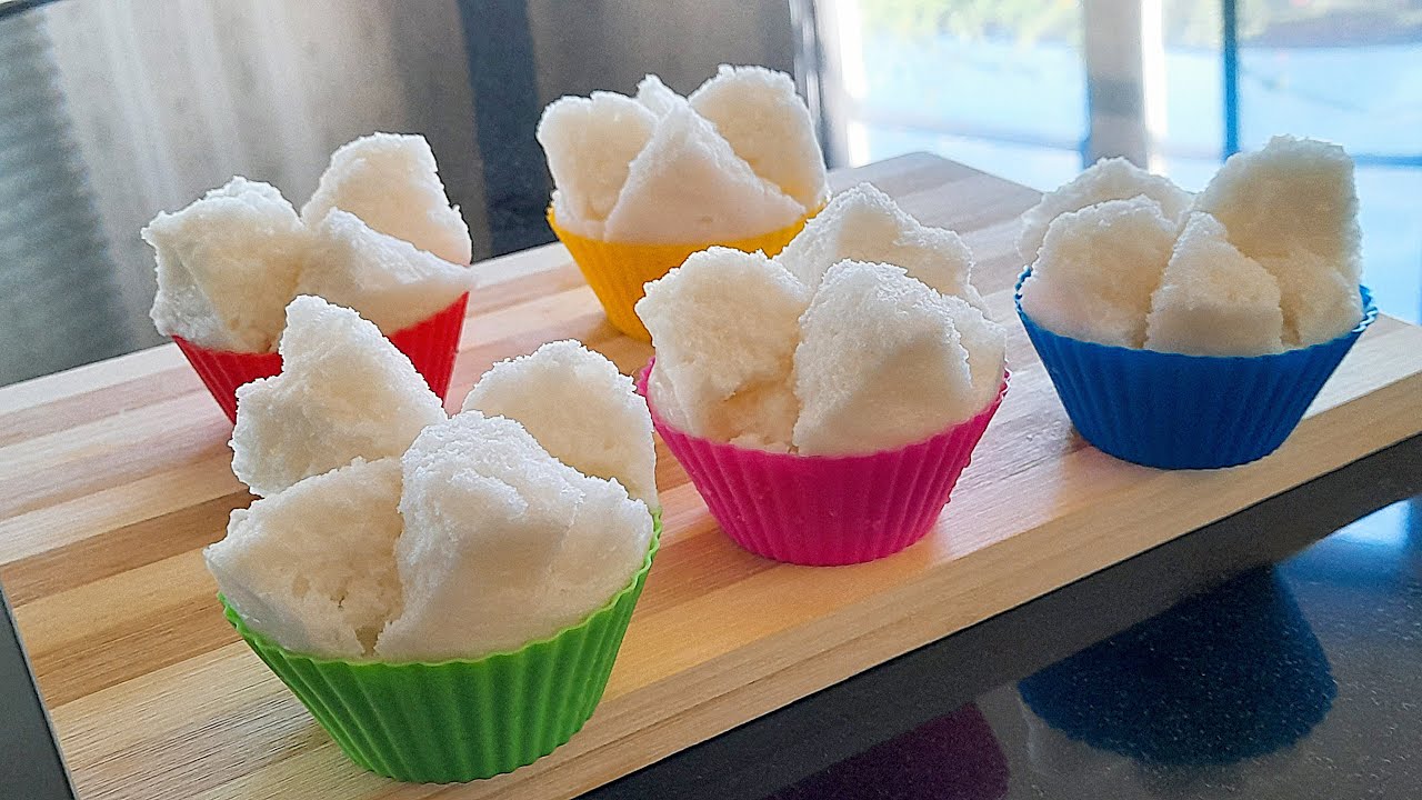 Как сделать хлопок Huat Kuih - простой рецепт без яиц, без духовки, без дрожжей всего за 15 минут