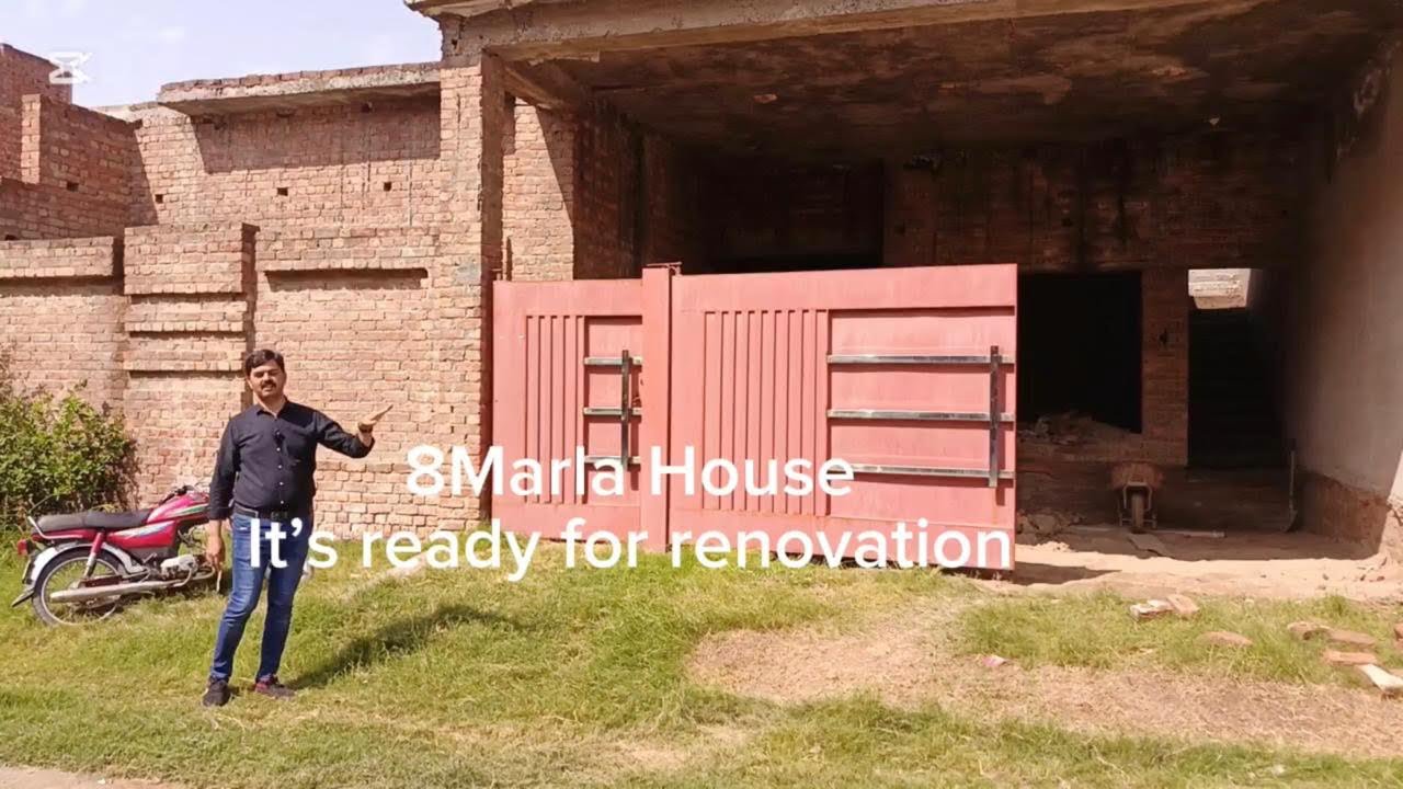 8Marla house complete visit | Sitara Valley Faisalabad | It’s ready for renovation 40 x 55