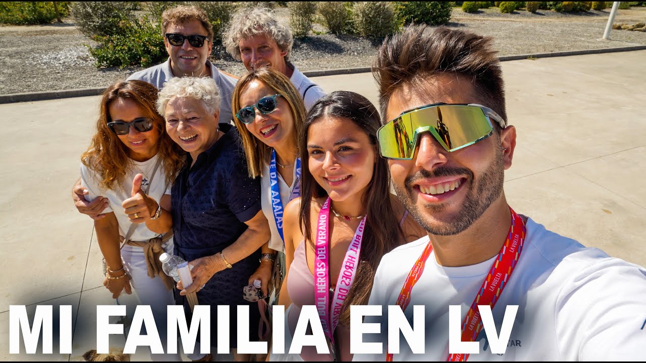 MI FAMILIA VIENE a VERME a LA VUELTA ❤️