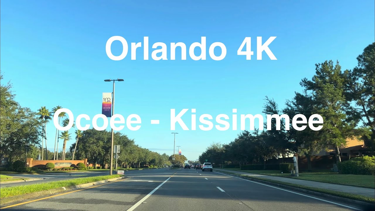 Orlando, FL POV 4k - Ocoee-Kissimmee