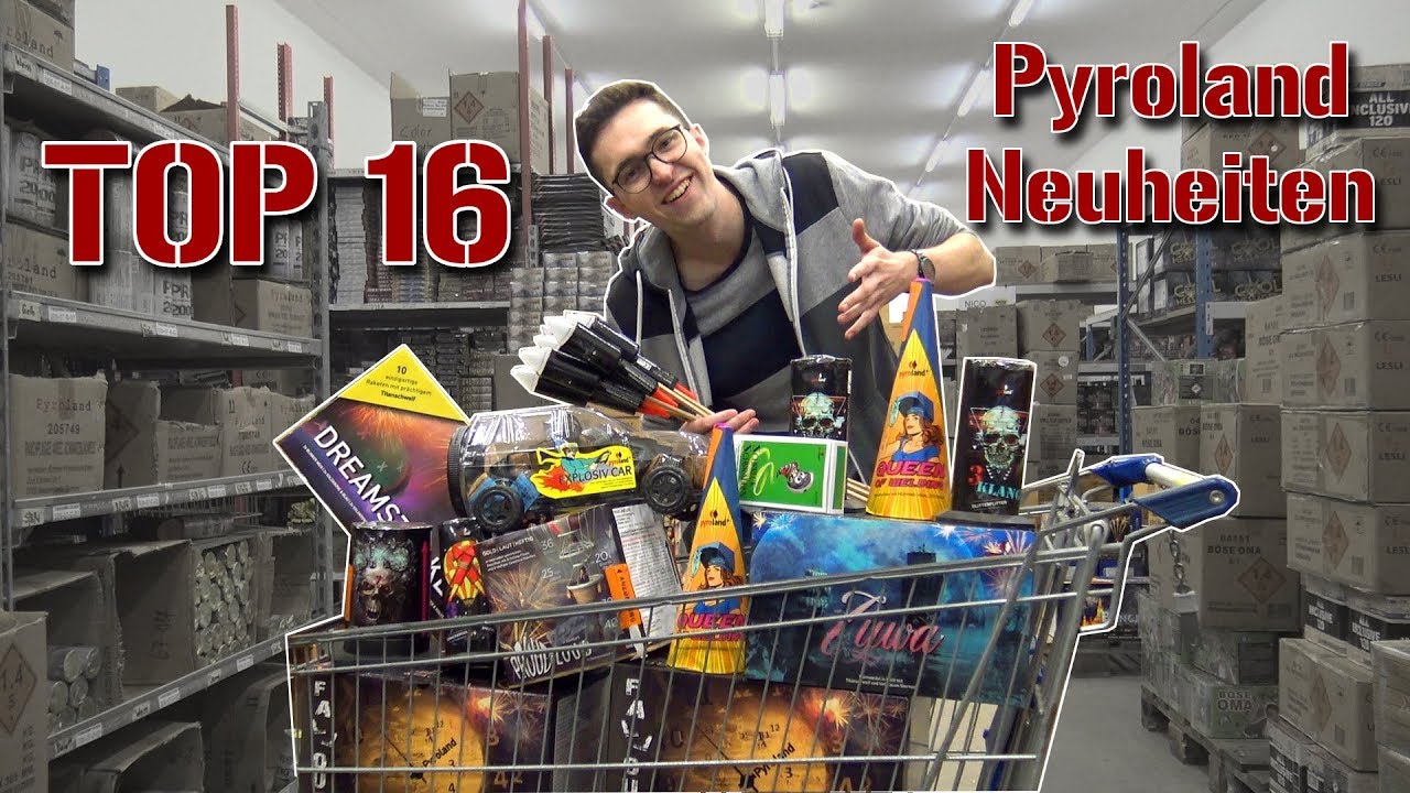 TOP 16 PYROLAND NEUHEITEN | Snaya, Zywa, Schreckschrauben...