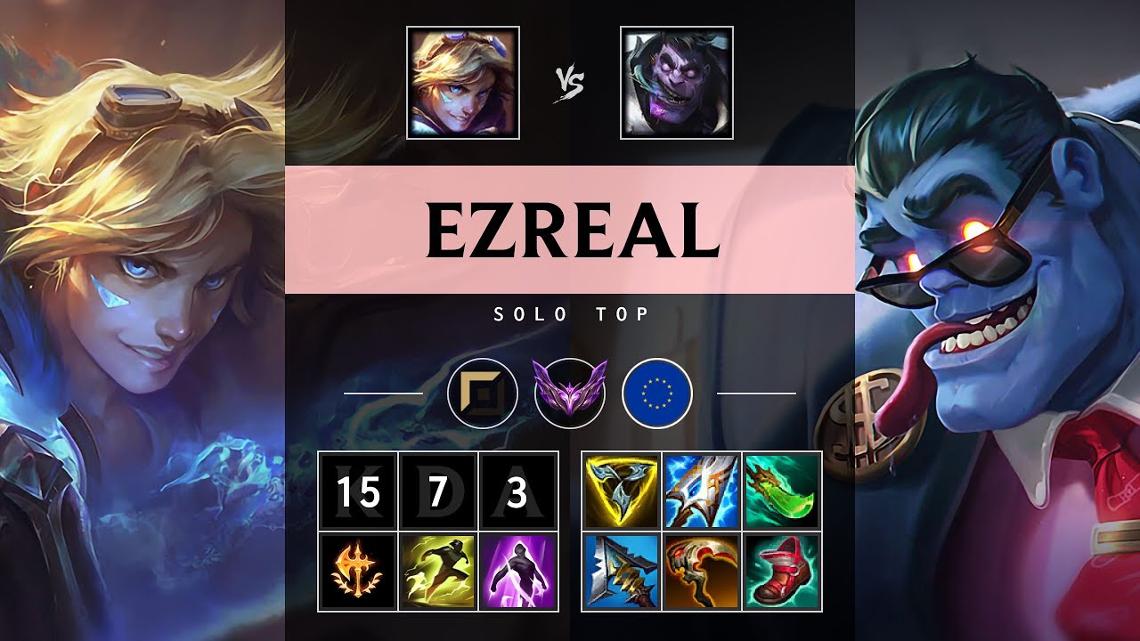 Ezreal Top vs Dr. Mundo - EUW Master Patch 25.16