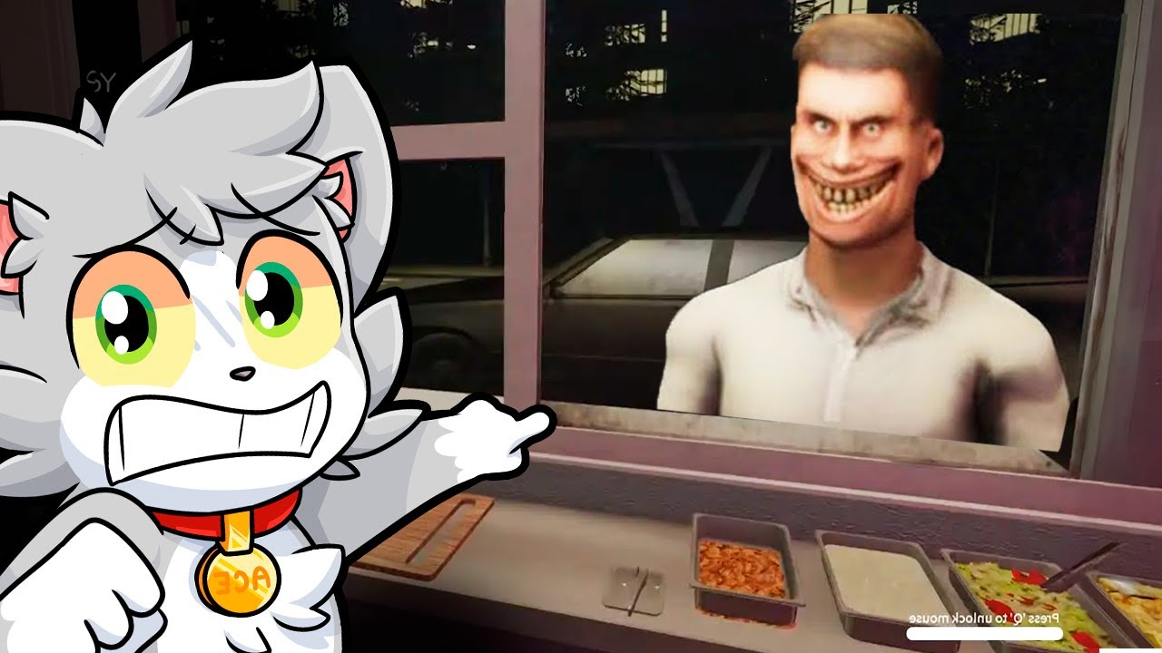 NUNCA VENDAS COMIDA DE NOCHE 😨💀 SCARY SHAWARMA KIOSK ROBLOX