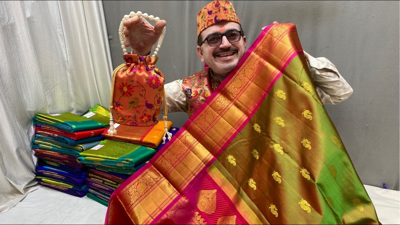 Pure Silk Handloom Gadwal Collection