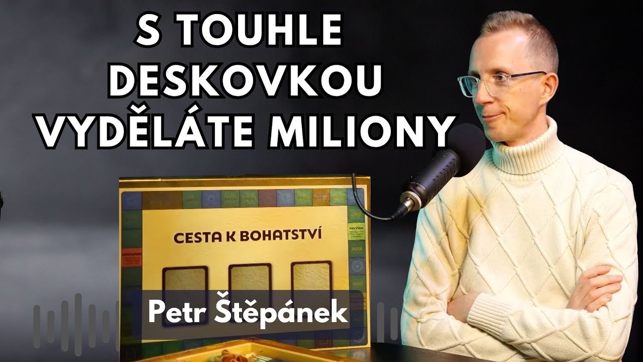 Češi vymysleli deskovku, která z obyčejných lidí dělá opravdové boháče. Jaká je Cesta k bohatsví?