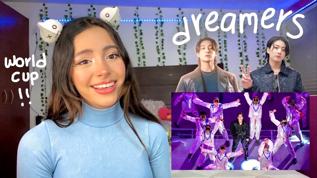 Mexican REACTS to JUNGKOOK performing on THE WORLD CUP 2022 | Dreamers (eng sub)