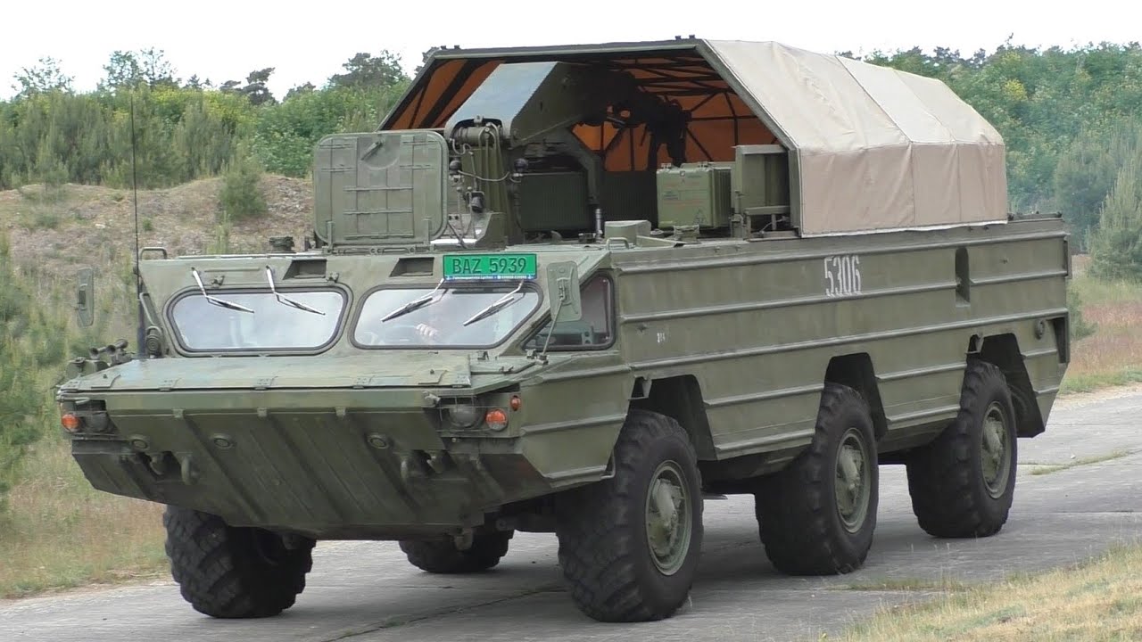 Transportladefahrzeug 9T217 der OSA-AK ,,Gecko