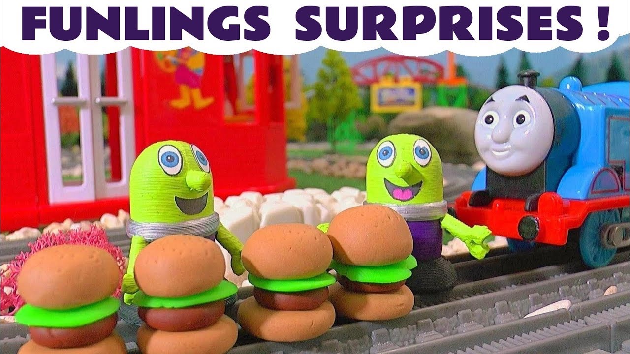 The Funlings McDonalds Stories with Toy Trains