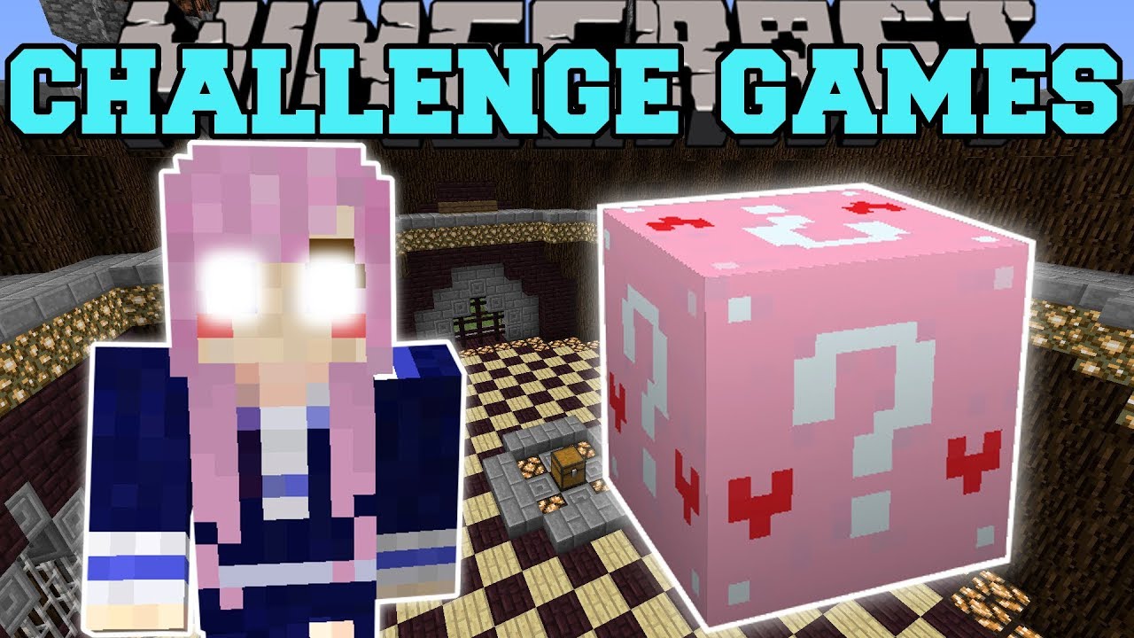 Minecraft: ИГРЫ-ИСПЫТАНИЯ ЗЛОЙ LDSHADOWLADY - Мод Lucky Block - Мини-игра с модами