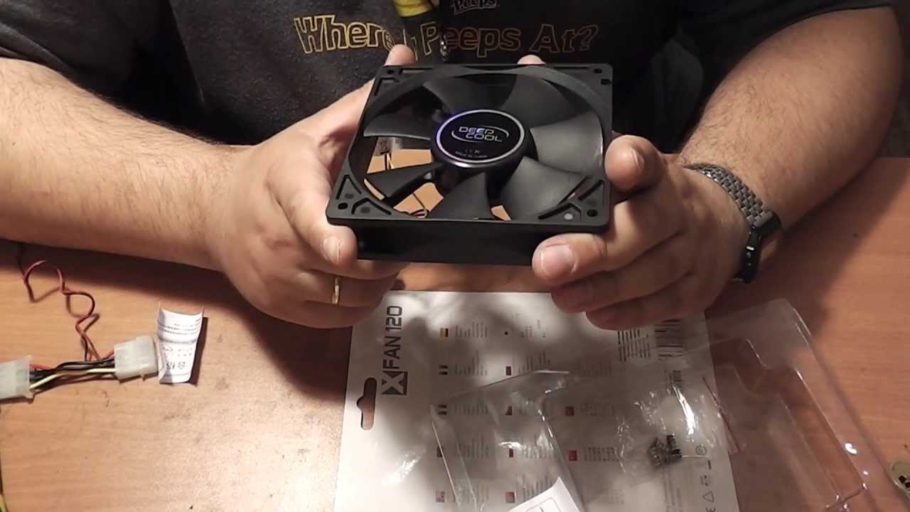 Вентилятор для корпуса Deep Cool XFAN 120 - Обзор и ИМХО