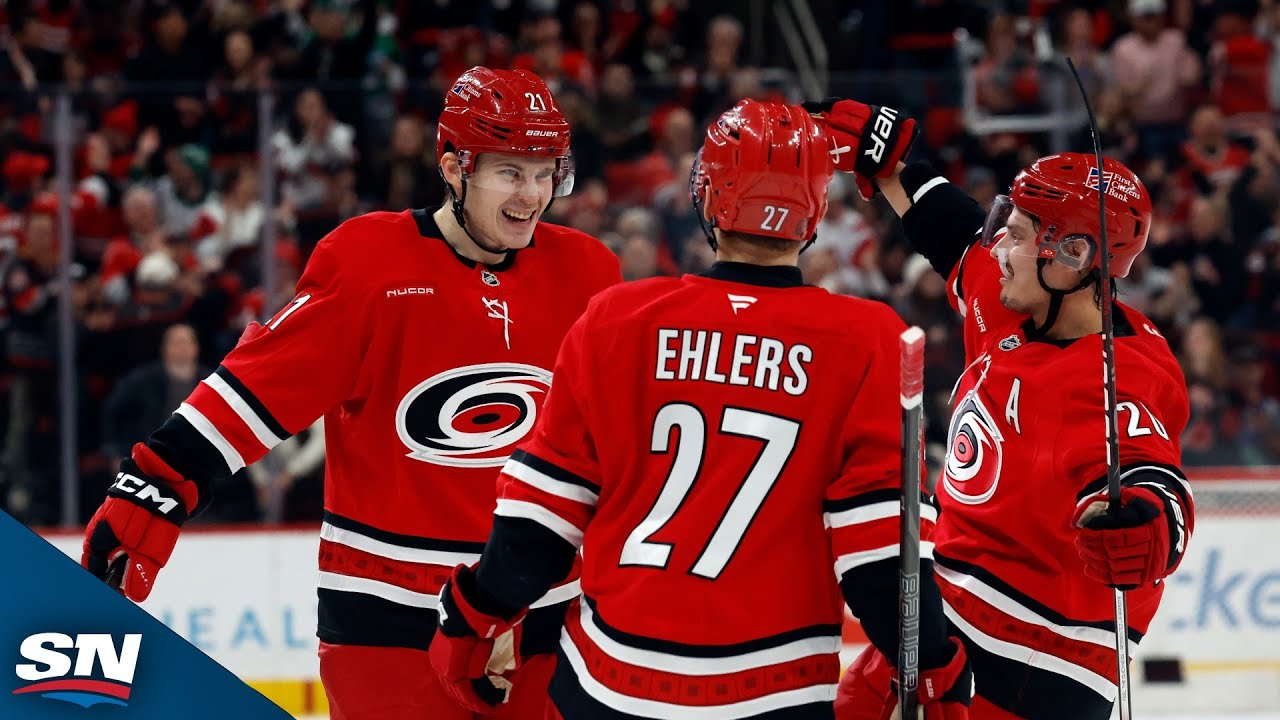 Ehlers Nets Sixth-Career Hat Trick As Hurricanes Rout Panthers