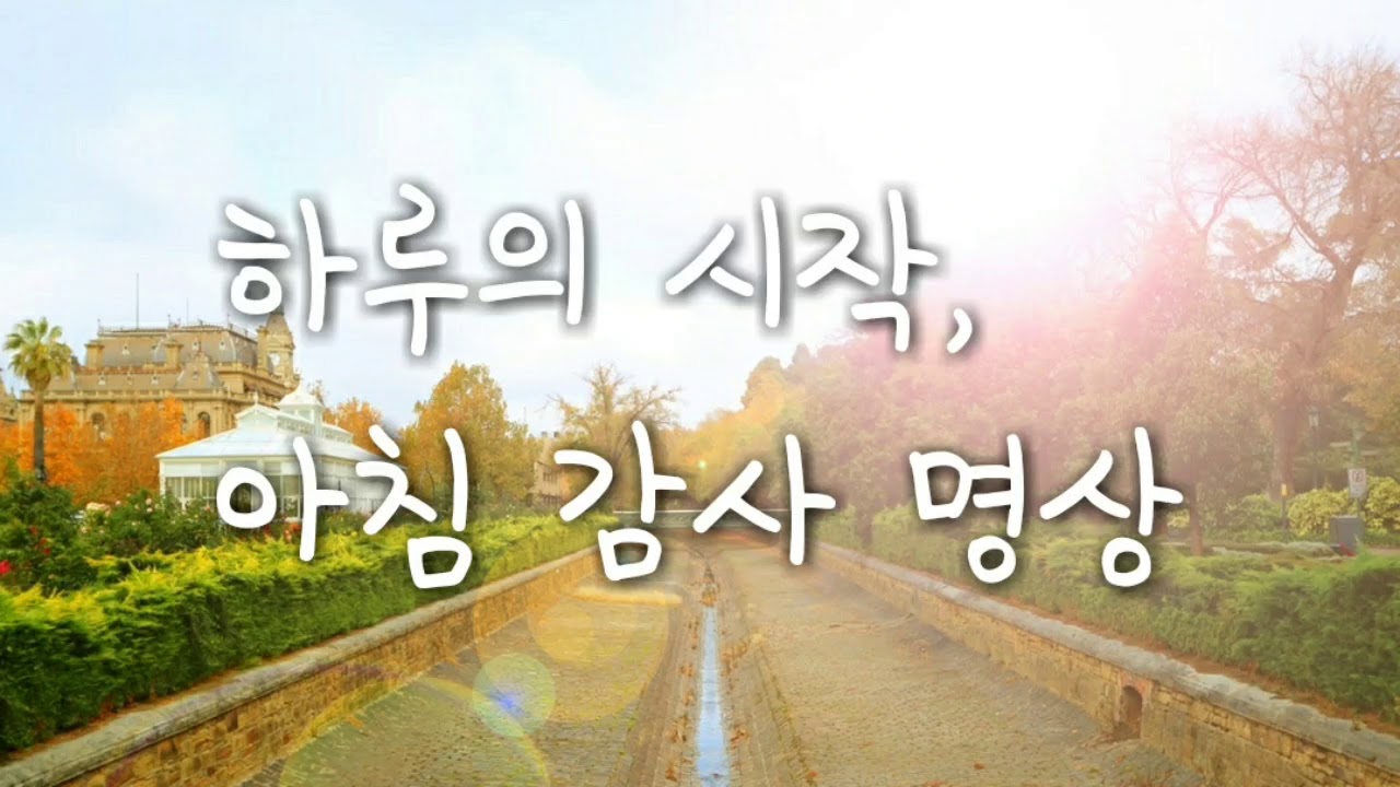 나는명상 | 아침감사명상 | 3분명상