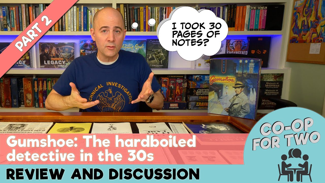 Gumshoe (the board game) - Review Part 2 (4k)