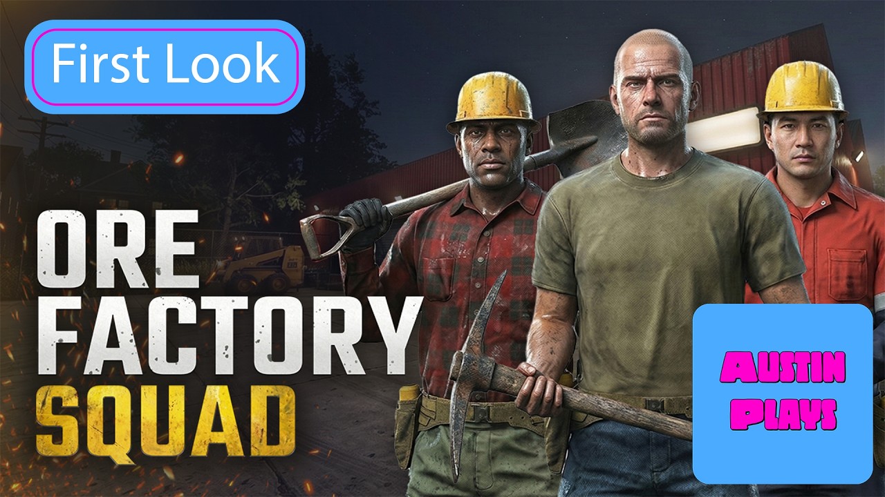 Первый взгляд на Ore Factory Squad! Начало идеального симулятора добычи и производства!