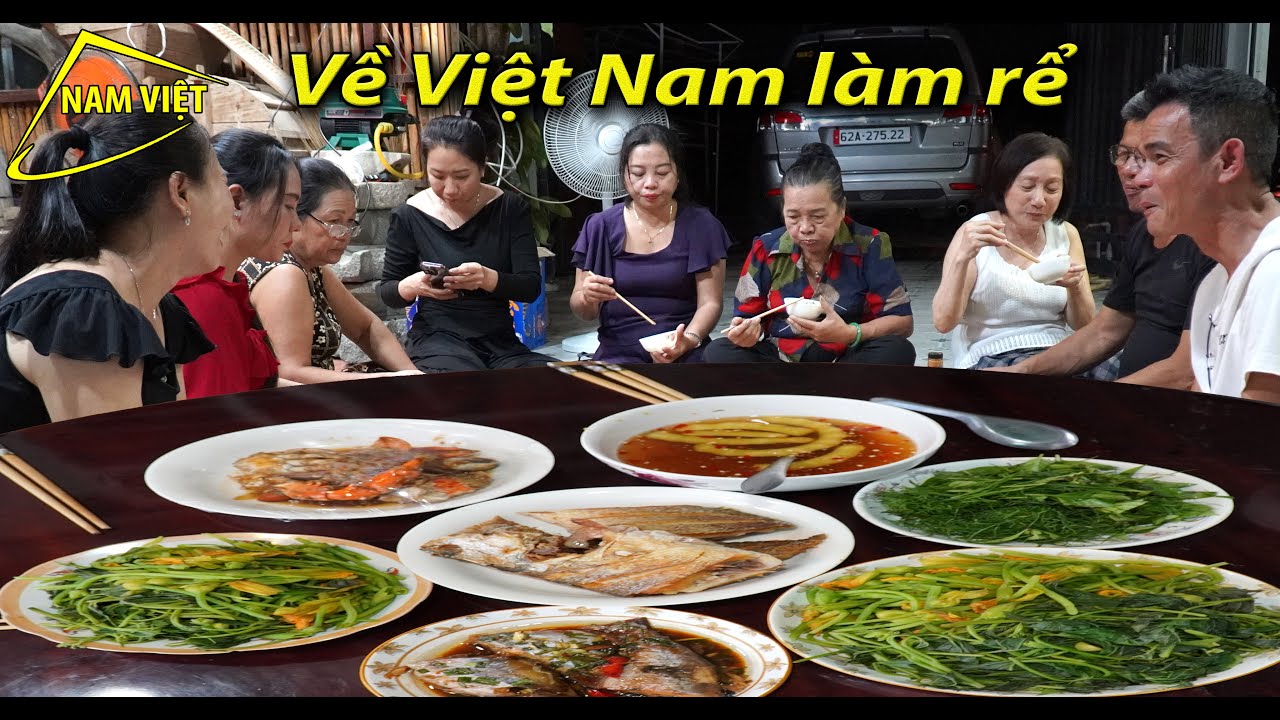Về Việt Nam làm rể - Truyền nghề bánh bao cho em dâu - Nhà Nam Việt