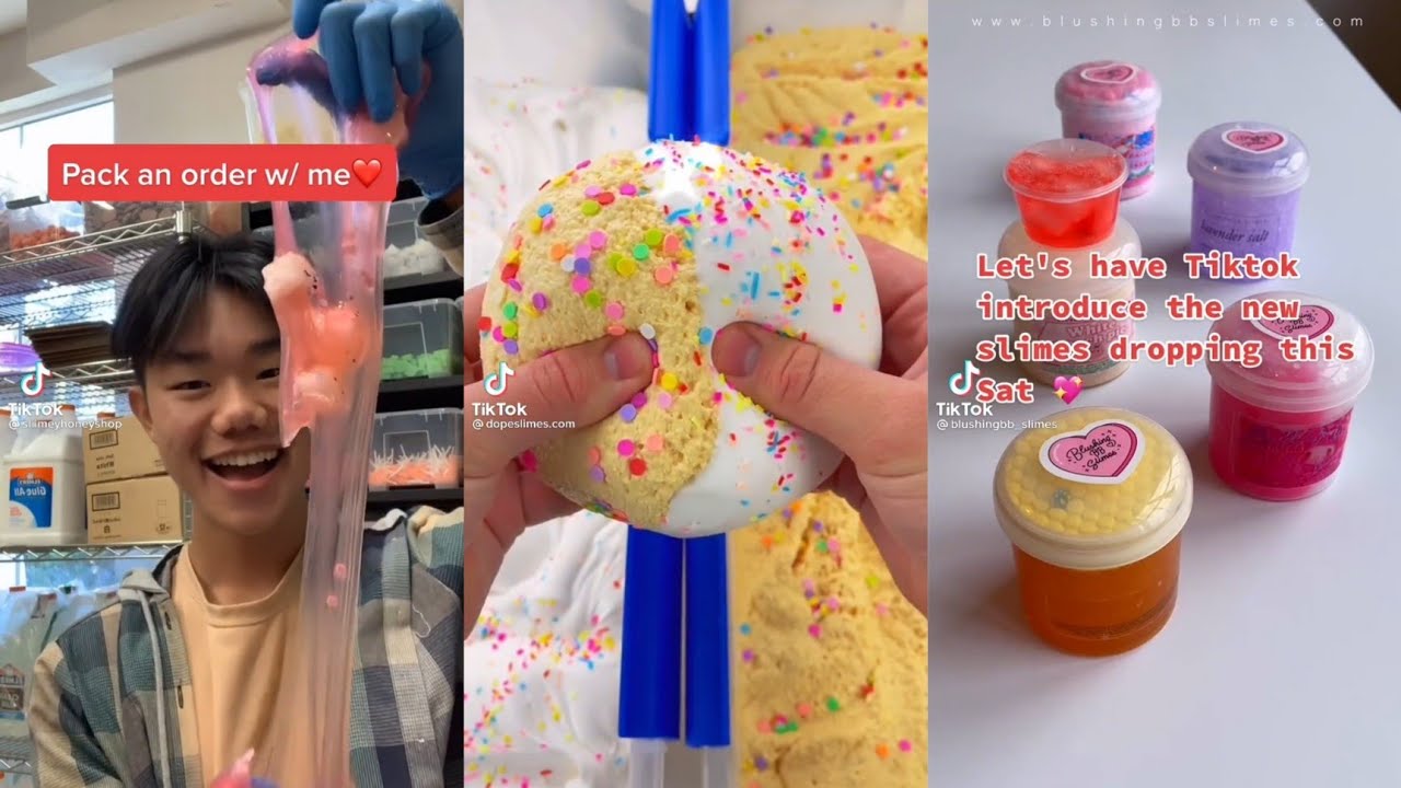 Slime Small Business -Tik tok Compilation