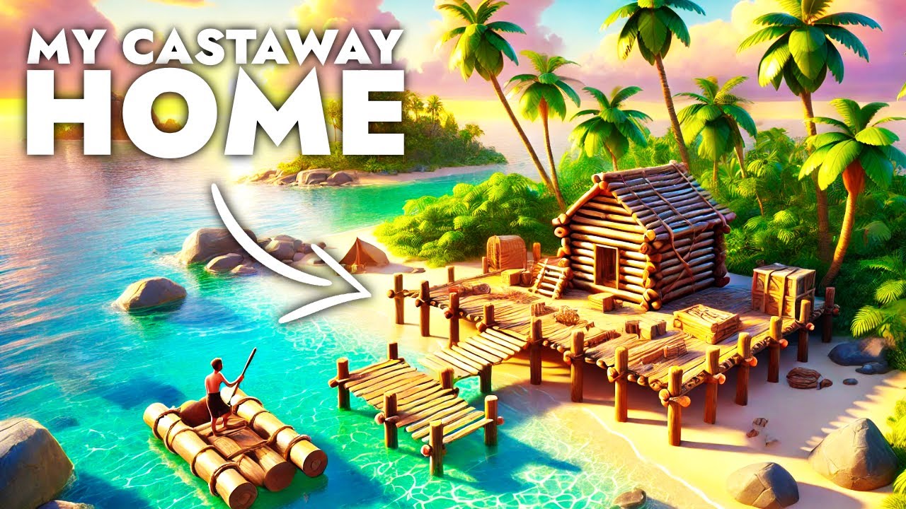 Building My Castaway Home On This DEADLY Pacific Island...