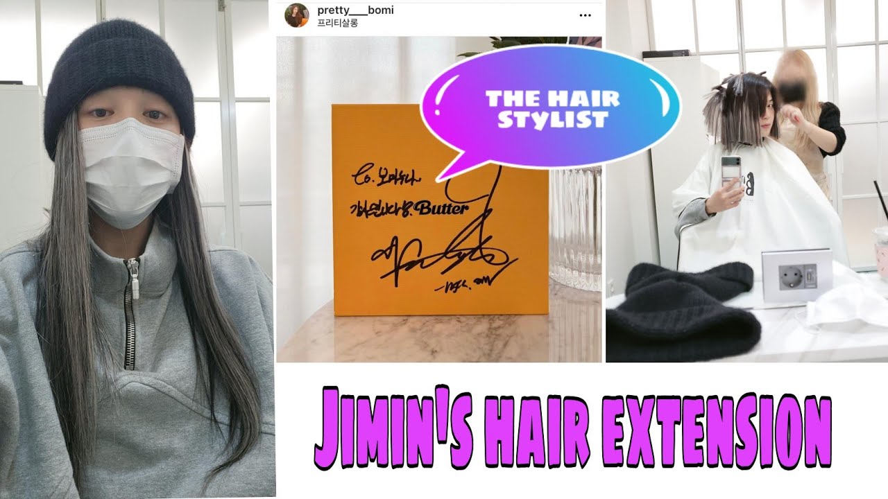 Jimin long hair | Jimin hair extension
