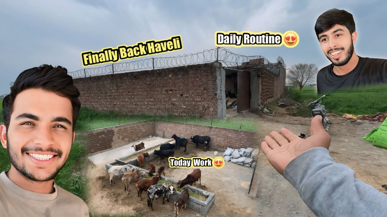 Aaj Sa Haveli Main Hamari Daily Routine 😍 | Zohaib Pendu | Saqlain Pendu 