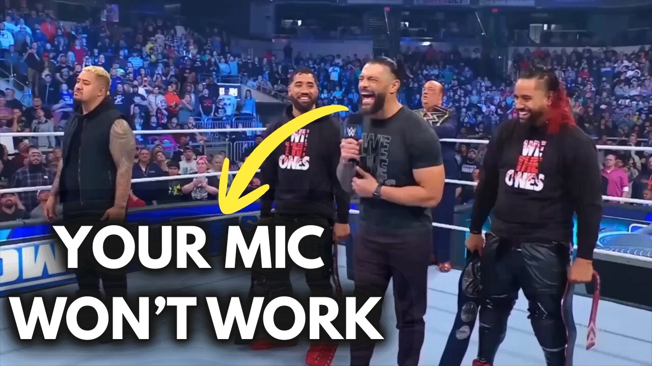 Неудачные дубли в промо-роликах WWE, которых не должно было быть.