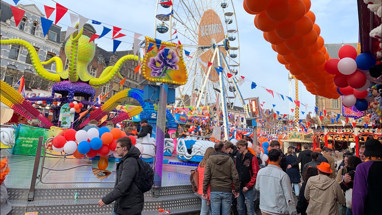 Kermis Haarlem Grote Markt 2023 Koningsdag