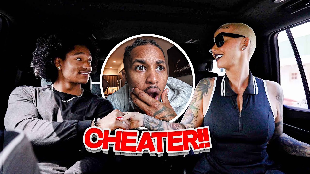 I Caught My Sister Boyfriend CHEATING With Amber Rose!! ** SHE CRIED **