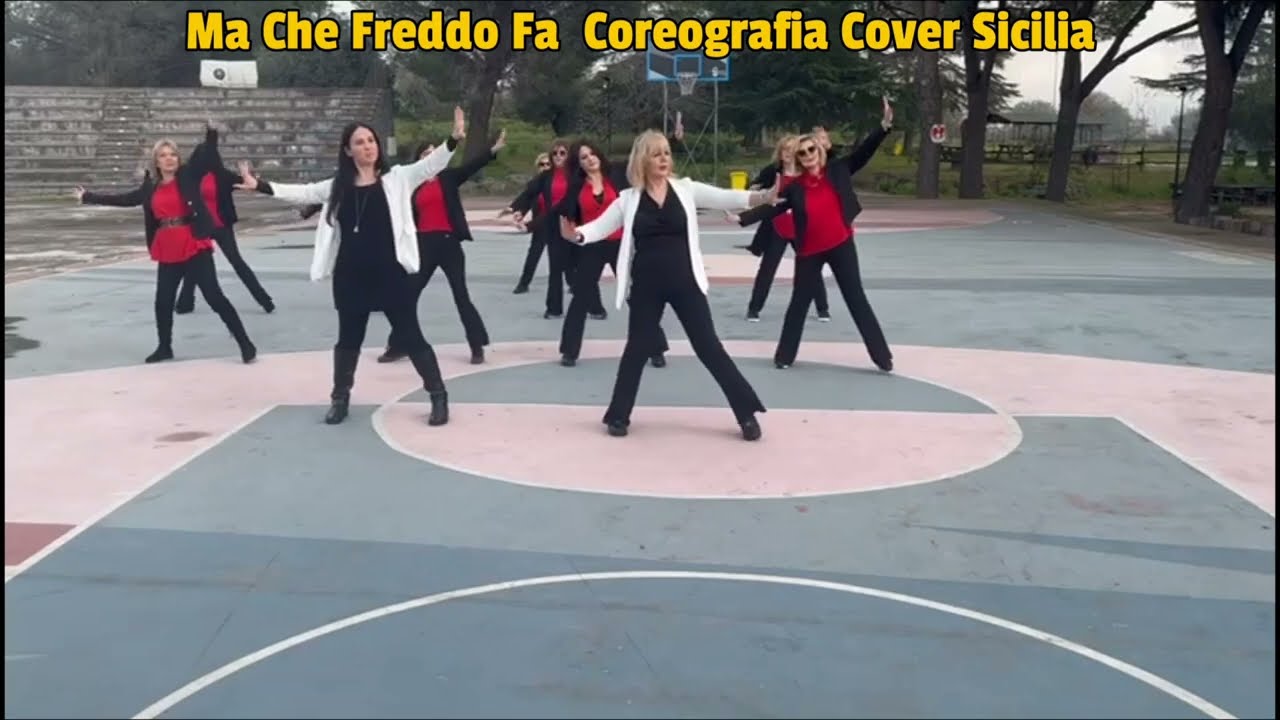 Ma Che Freddo Fa - Coreografia Cover Sicilia Ballo di Gruppo 2026 - Segue Video di Spalle 