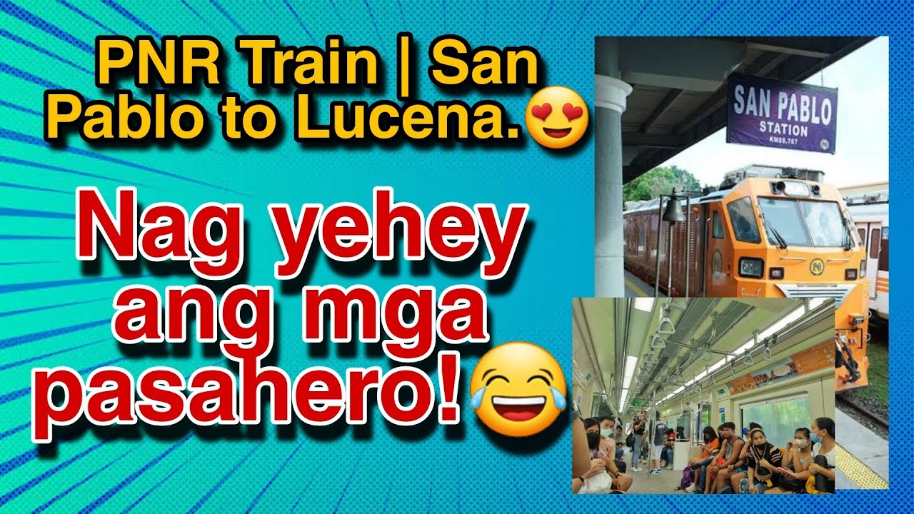 PNR TRAIN SAN PABLO TO LUCENA | HONEST REVIEW | MURA NGA BA ANG PAMASAHE? 😱 by Unli Macdo TV