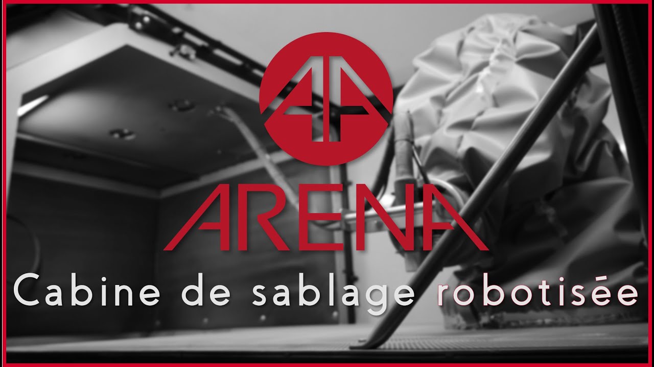 Machines de sablage automatique - Cabine avec cobot UR