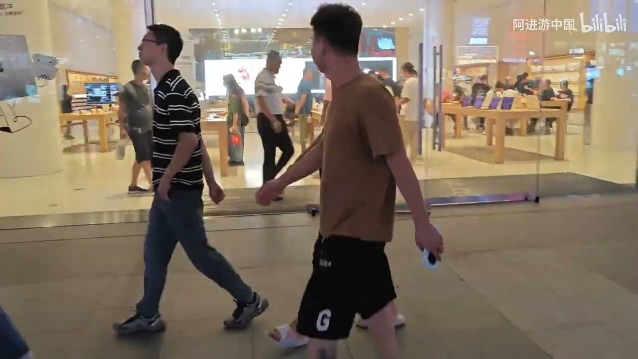 長沙蘋果店 9/12 現狀直擊：新機預售前夕，國金中心店竟意外「冷清」？ #長沙 #蘋果 #AppleStore