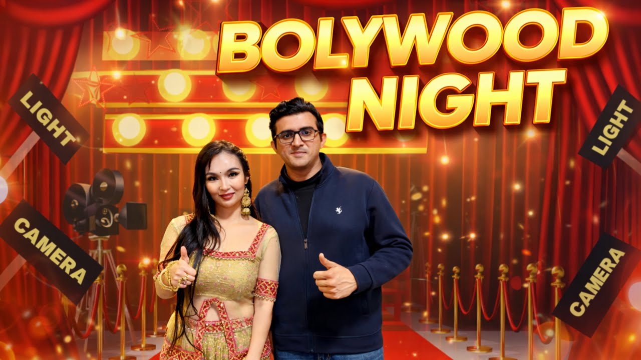 Pakistani Celebrates New Year with Indians 🇮🇳🇵🇰 | Bollywood Night