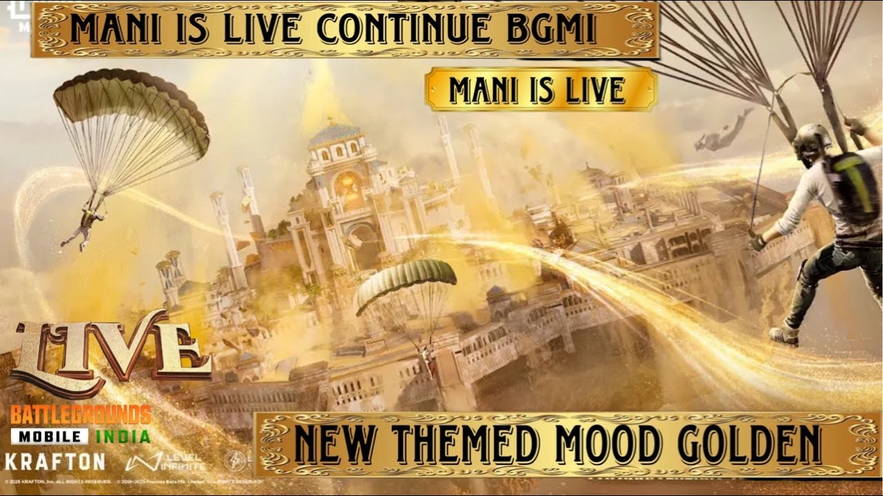 New Themed Golden Mood Bgmi | IOS Device IPad Pro M4 #bgmi #shorts