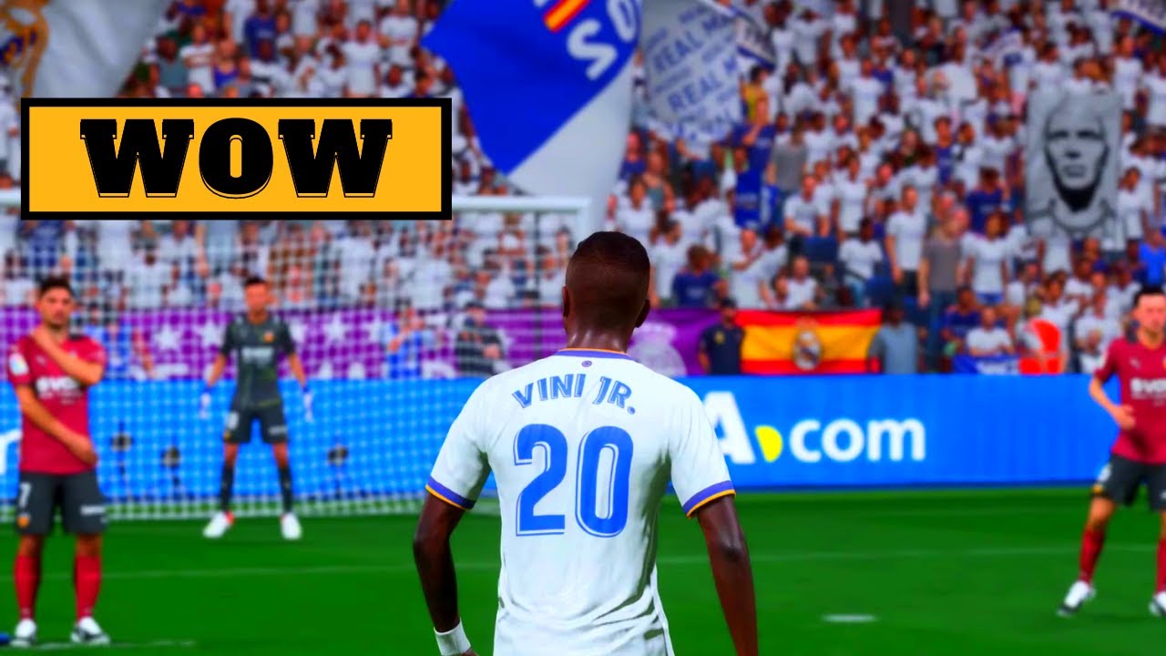 Vinicius Junior Free Kick Goal | Vini Jr FIFA 22