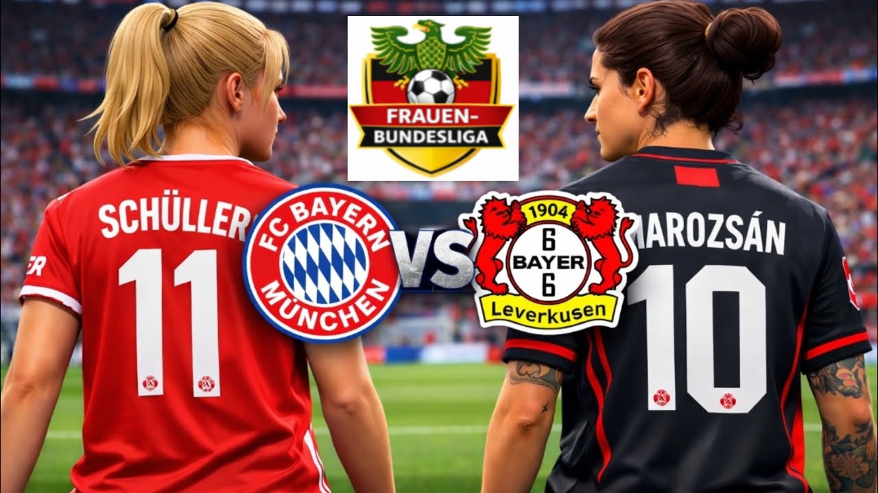 VOLTA FOOTBALL FRAUEN-BUNDESLIGA BAY BOWL. BAYERN MUNICH VS BAYER LEVERKUSEN. WHO STANDS TALL???
