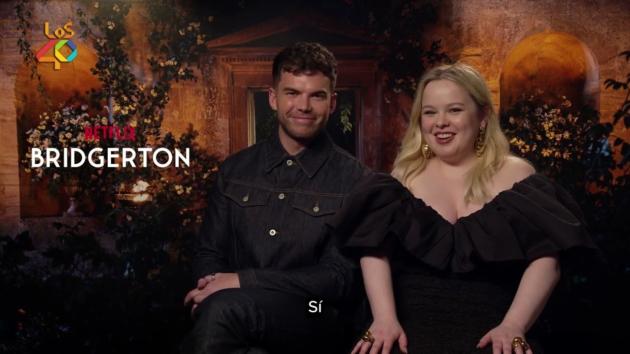 LUKE NEWTON y NICOLA COUGHLAN de BRIDGERTON responden preguntas random con LOS40