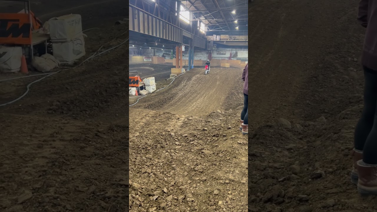 From the dealership on the 2025  CRF 110 age 7.. lots to learn @NoahsRiding16