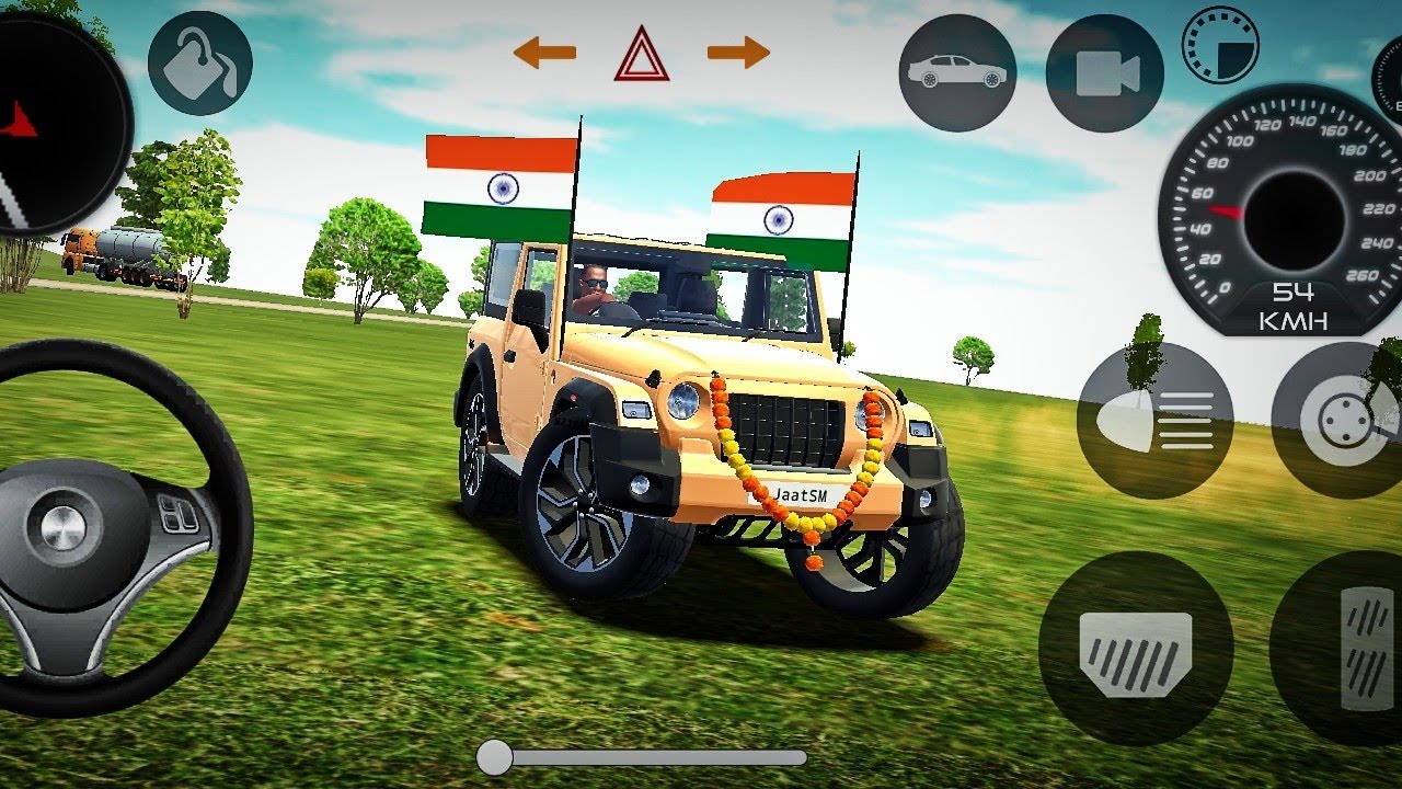 Modified Mahindra Thar😈Games:Indian Red Thar (Gadi Wala Games) Car Game Android Game - #2026