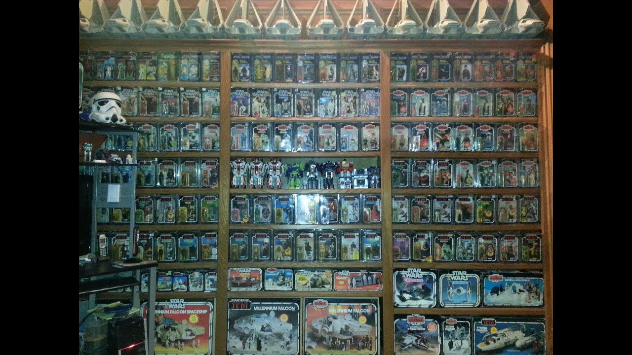 Vintage Star WARS display and store boxed, loose and carded