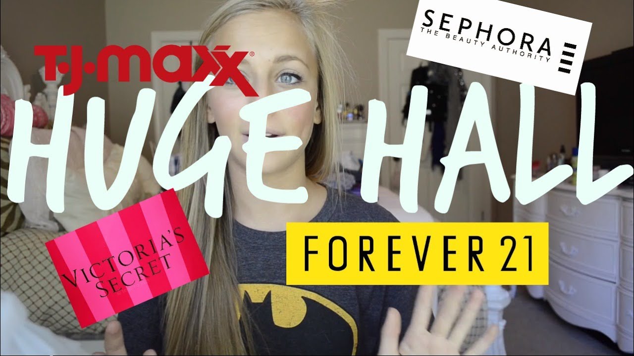 HUGE Haul: Forever21, VS, Sephora, TJ Maxx, Party City, ETC.