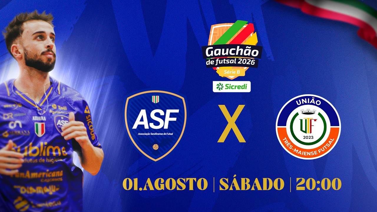 GAUCH&Atilde;O FUTSAL S&Eacute;RIE B - ASF x UTM
