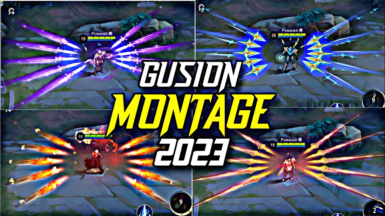 GUSION ULTIMATE MONTAGE IN 2023🔥| SATISFYING COMBO / OUTPLAYS | GUSION MONTAGE 16 - MLBB