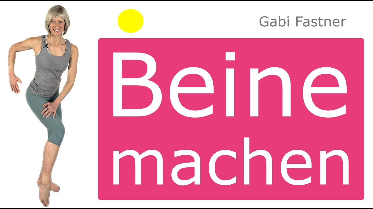 🦵22 min. Beine machen | Beinkraft & Cardio im Wechsel zum formen & straffen, ohne Ger&auml;te, im Stehen