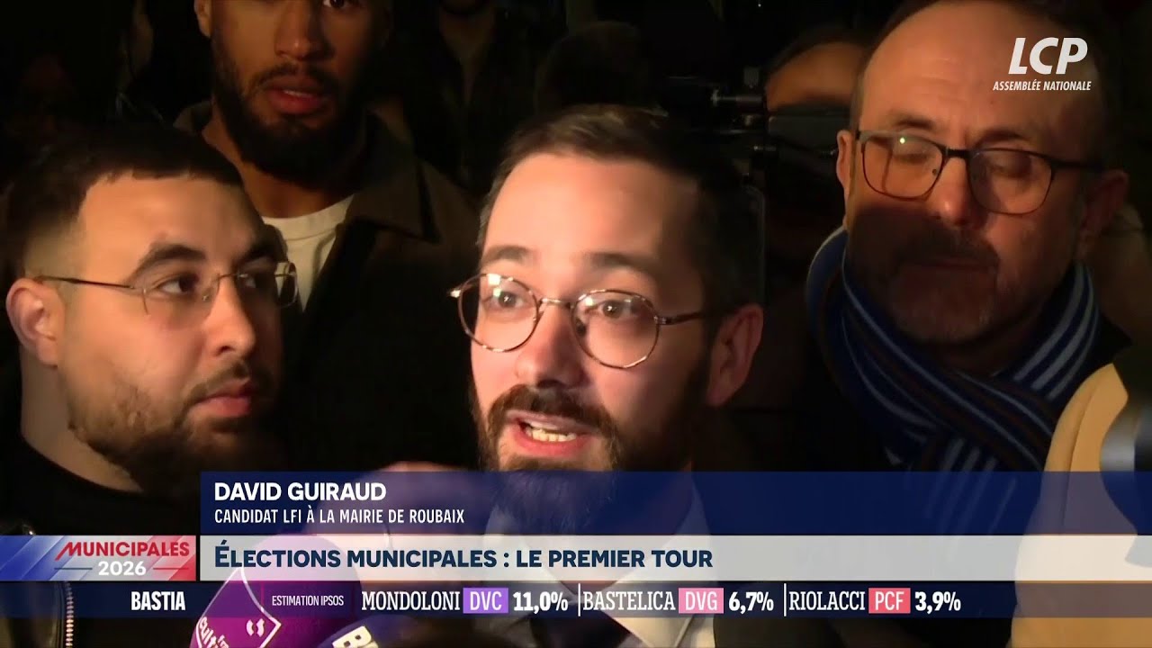 Roubaix : « C’est très encourageant », se félicite David Guiraud