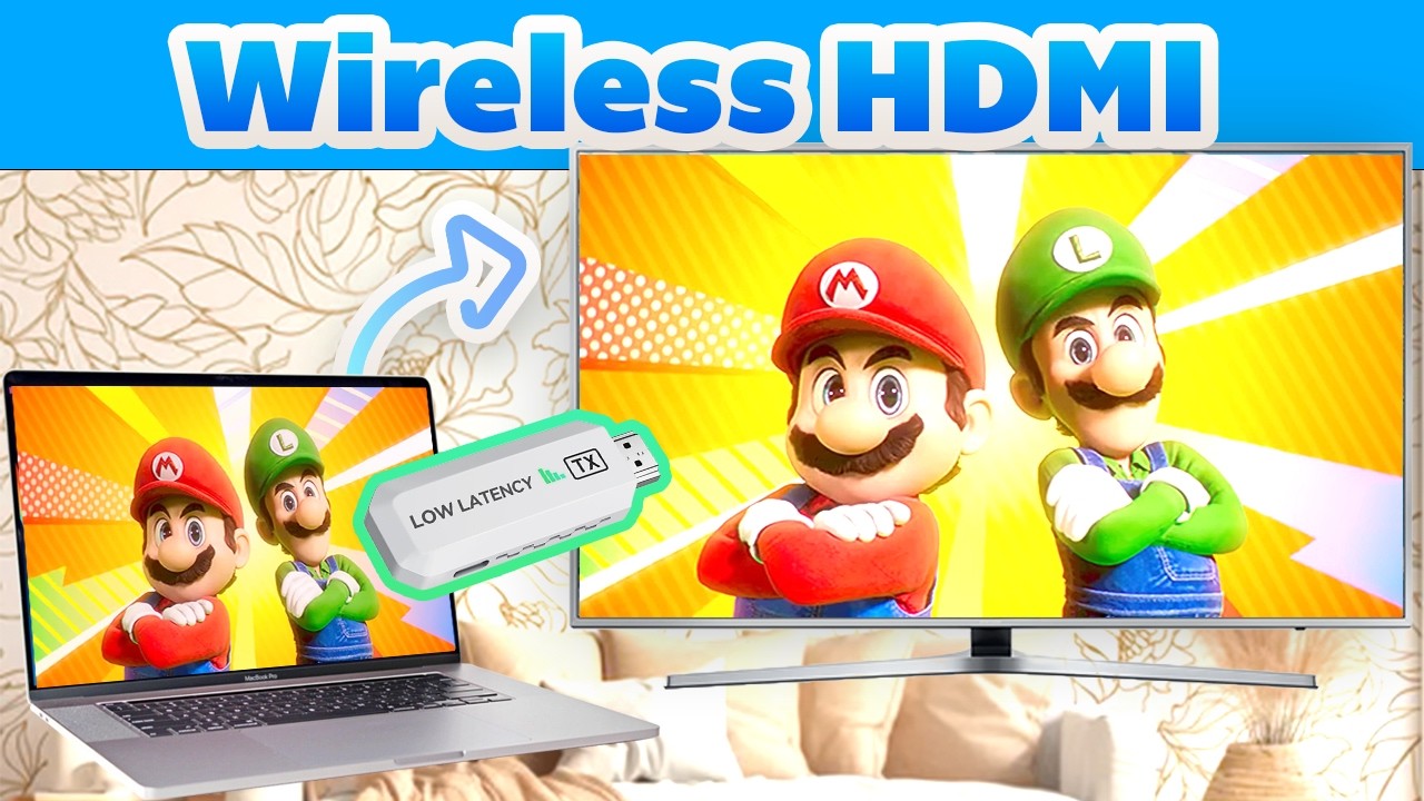 Get WIRELESS Hdmi 😱📺