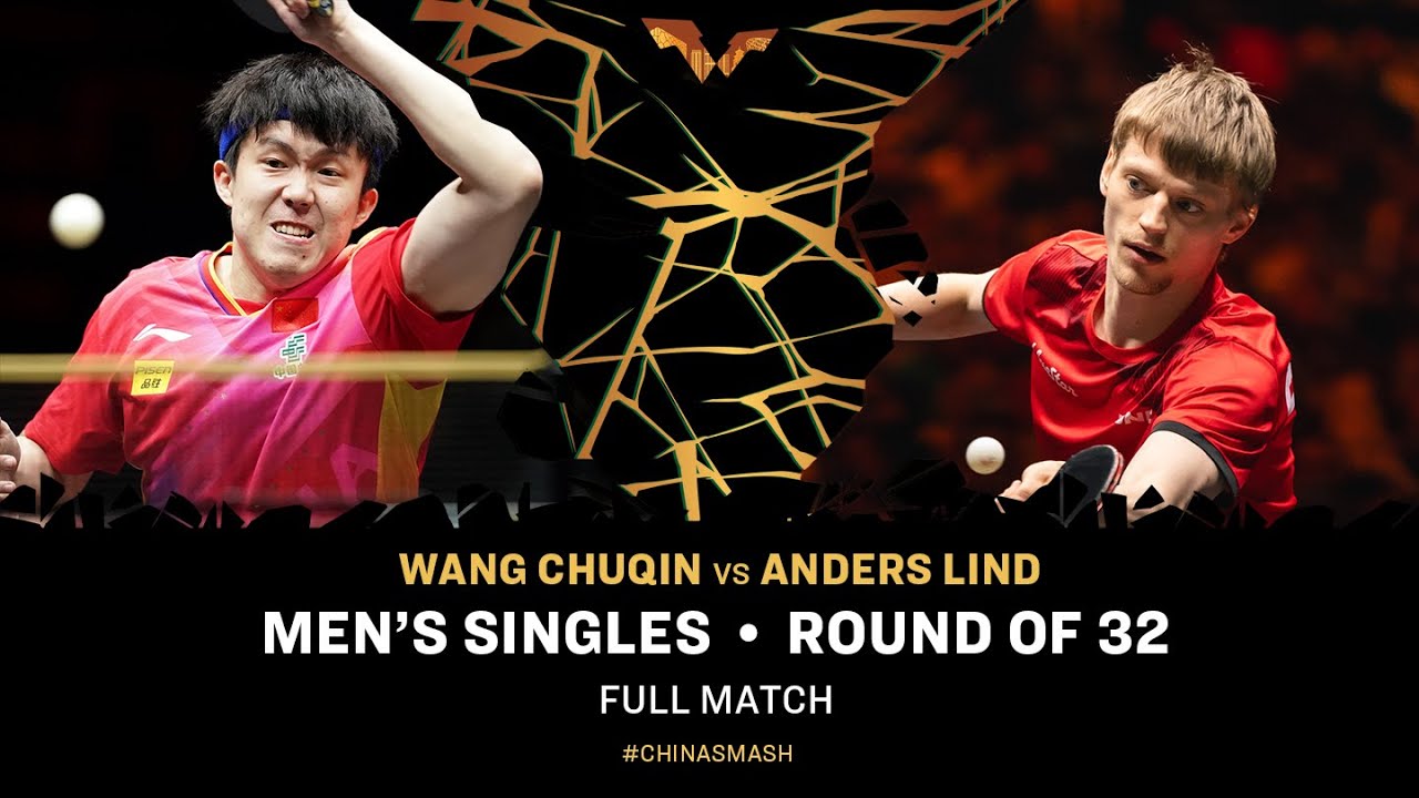 FULL MATCH | Wang Chuqin vs Anders Lind | MS R32 | #ChinaSmash 2024