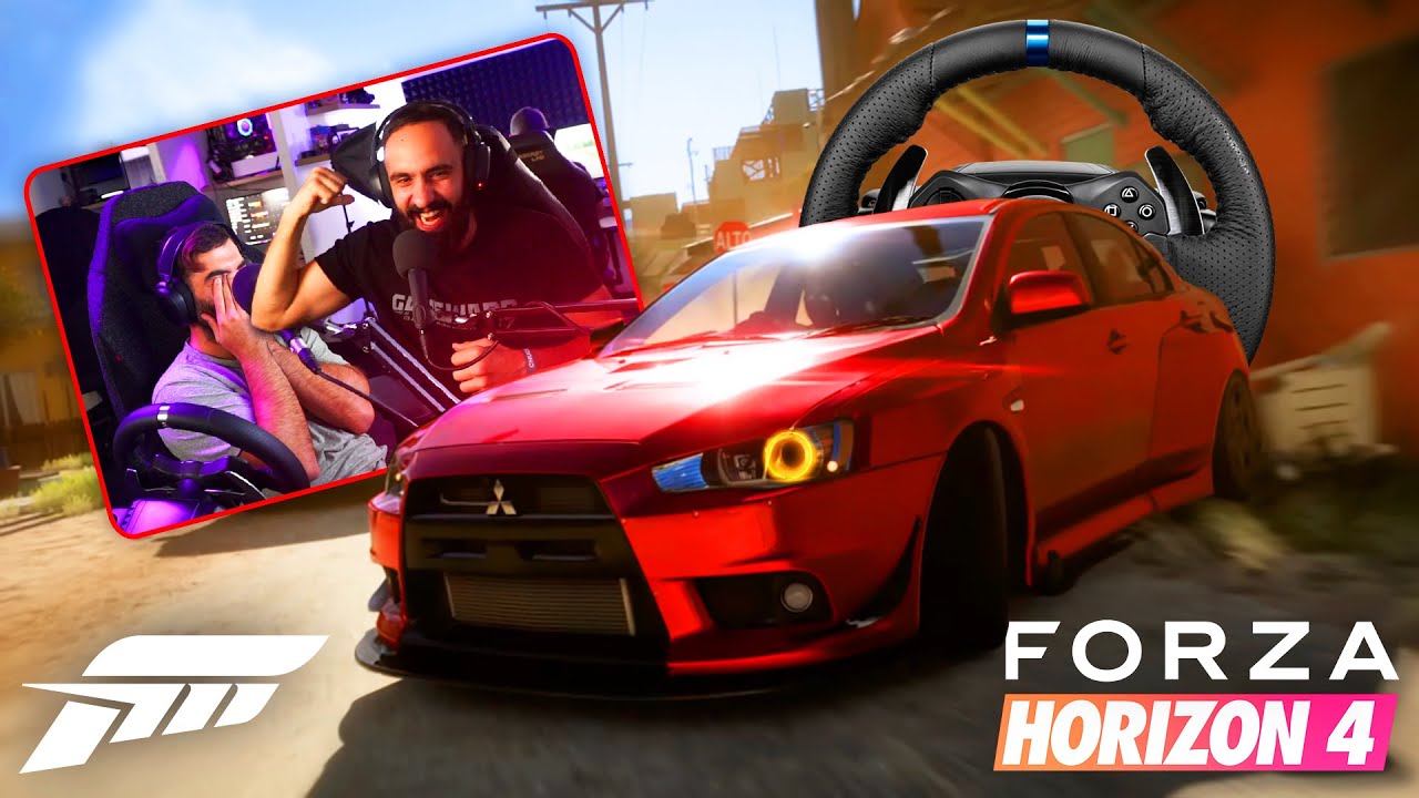 Τα τρελά τιμόνια!! #9 | Forza Horizon 4 | Greek
