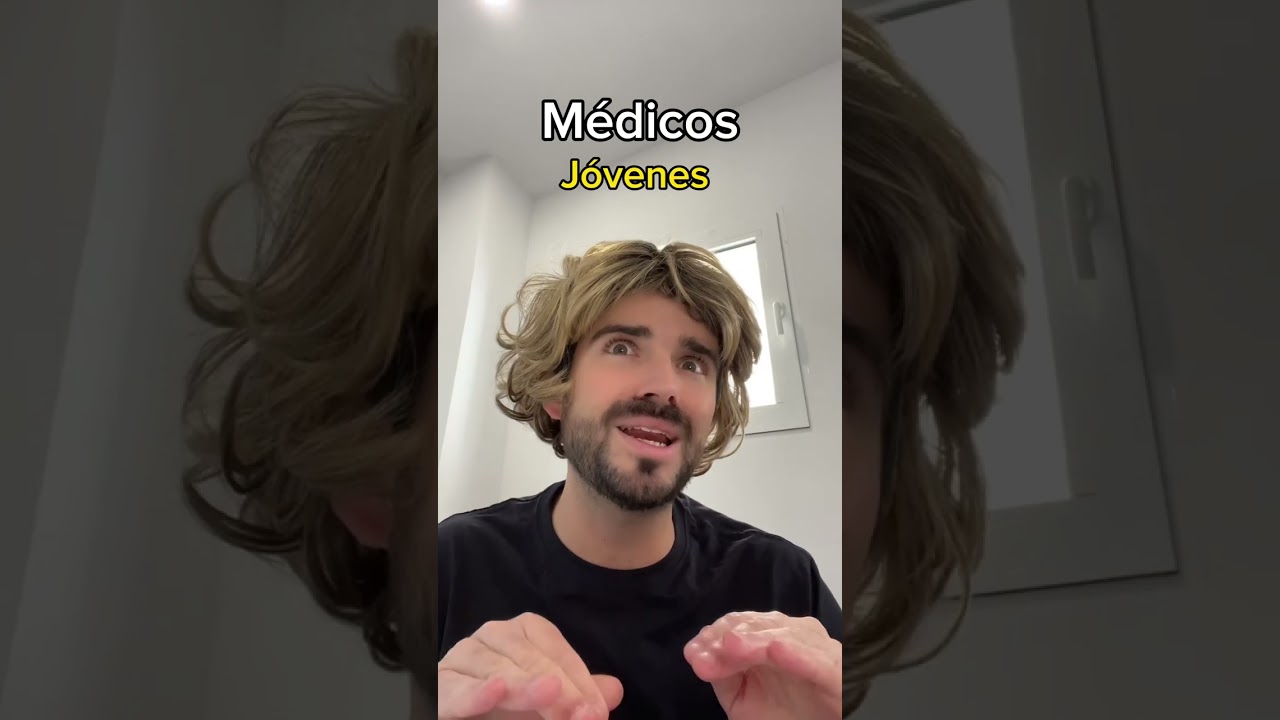 Médico joven vs mayor cuando el acompañante habla más que el paciente #humor #medicina #sanidad
