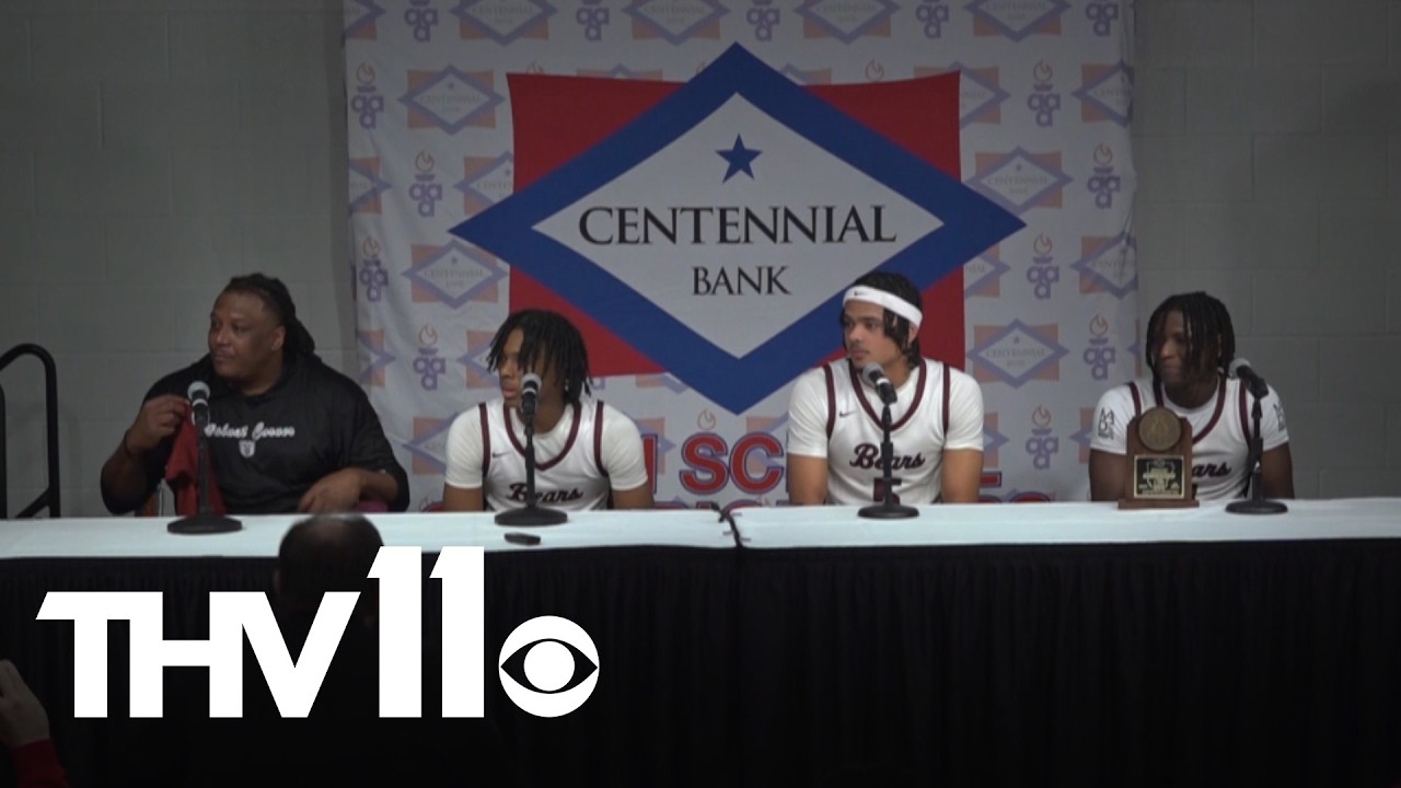 Barton basketball players, coach speaks after winning first state title