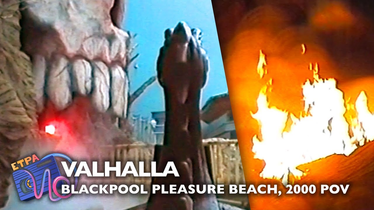 Valhalla, Blackpool Pleasure Beach — 2000 On-Ride POV (Pre-Opening)