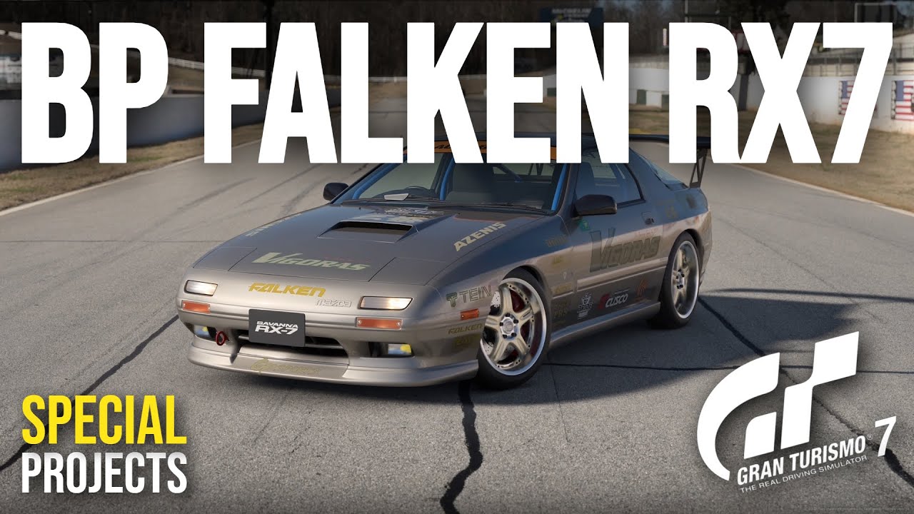 GT7 | Mazda BP Falken RX7 (D1GP) Build Tutorial | Special Projects | Drift Build